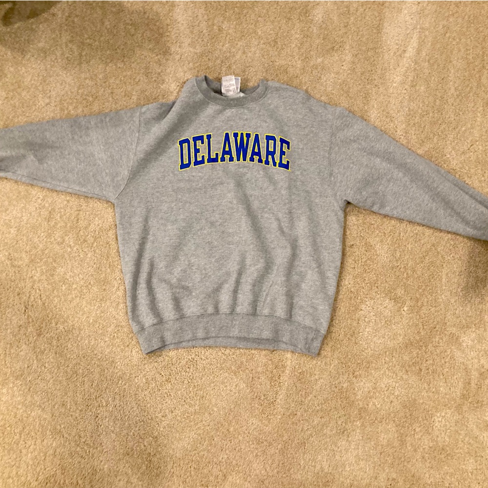 DELAWARE CREWNECK/ LONG SLEEVE